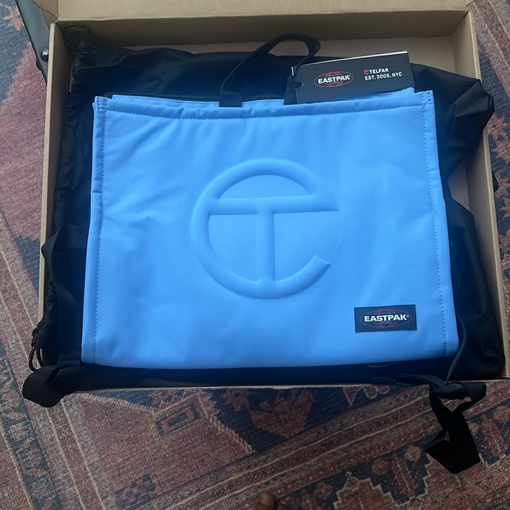 Eastpak x Telfar Medium Shopper - Cerulean × 1